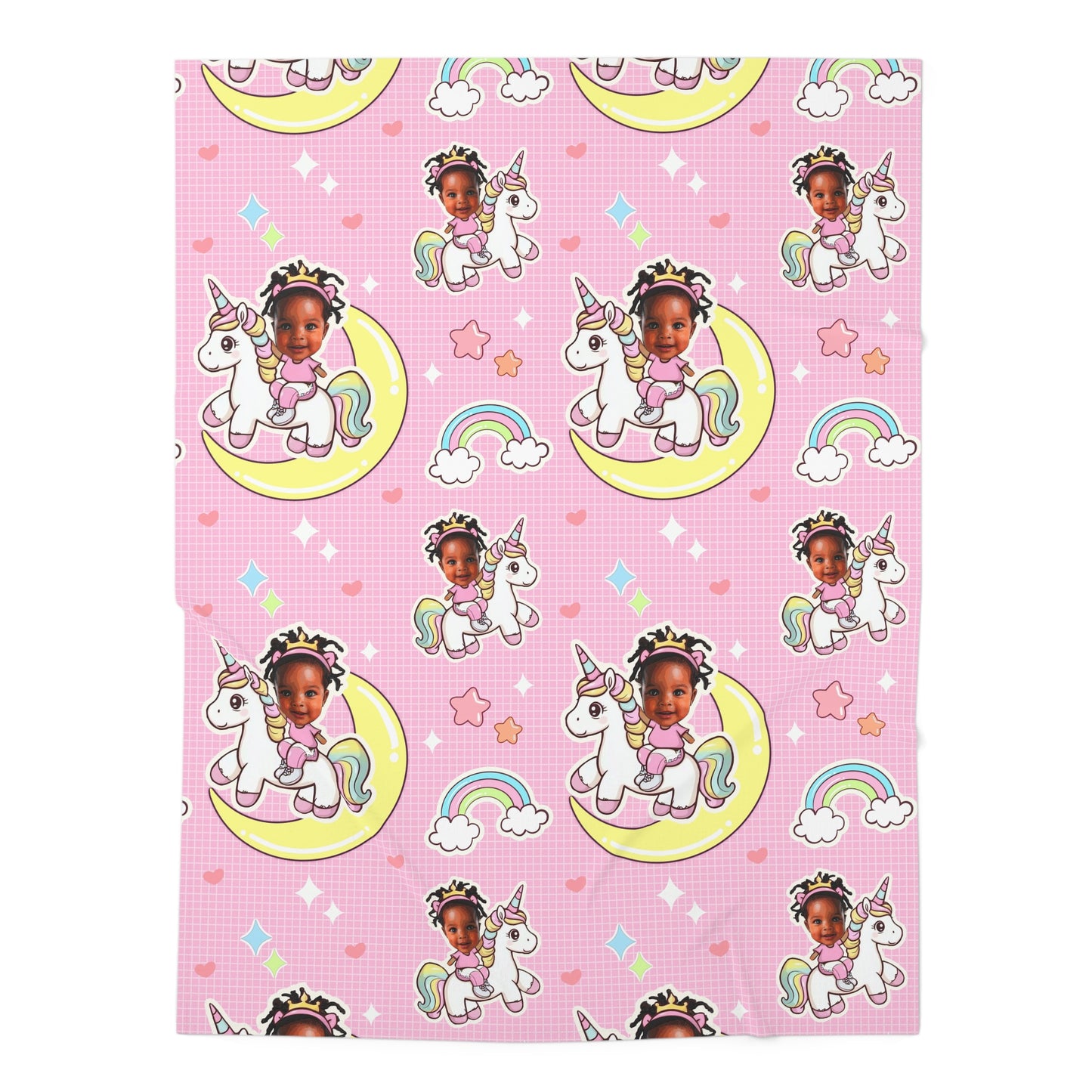 Adorable Unicorn Baby Swaddle Blanket
