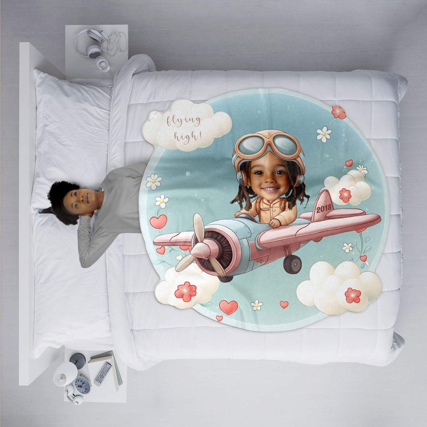 "Flying high" Funform Blanket