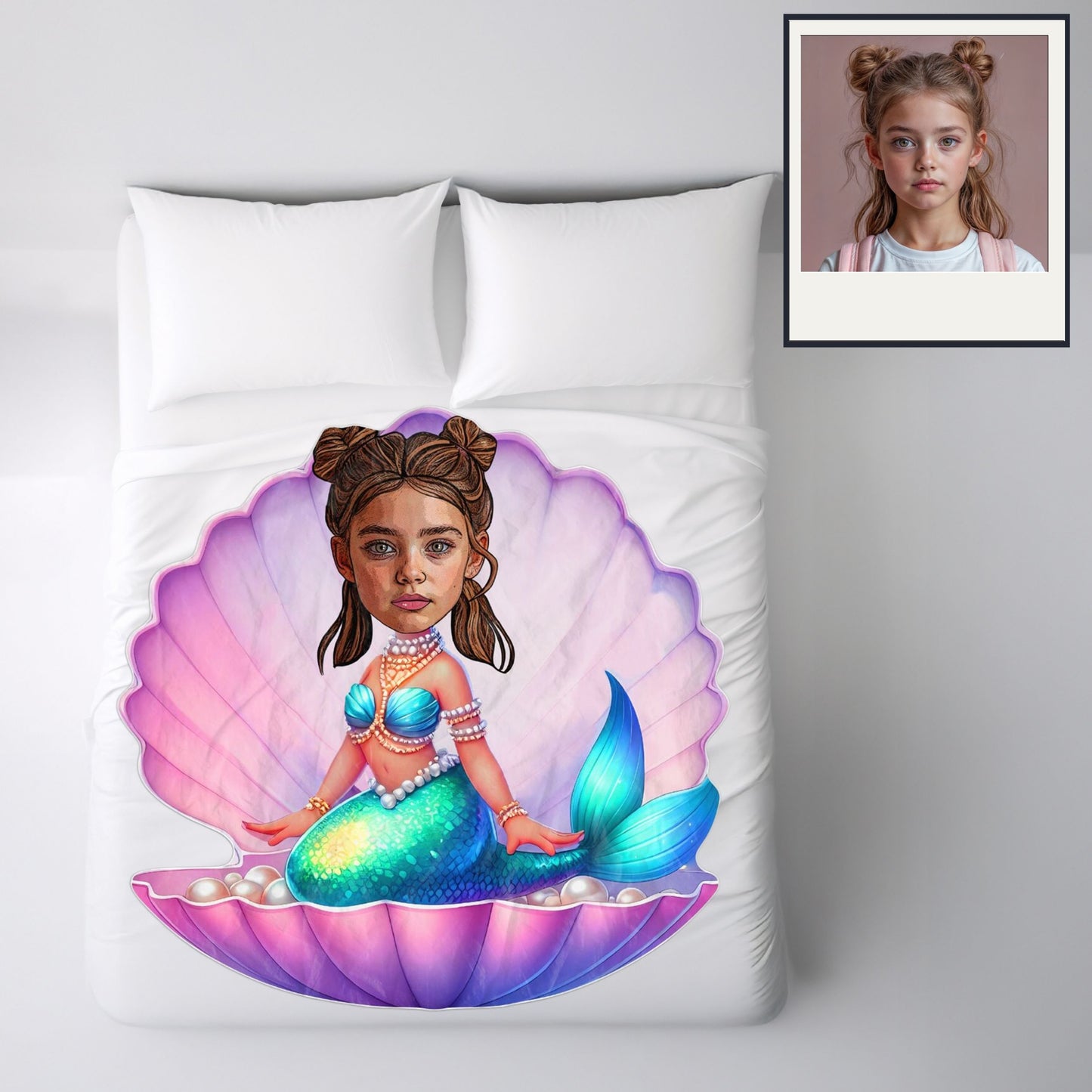 Seashell Mermaid - Funform Blanket
