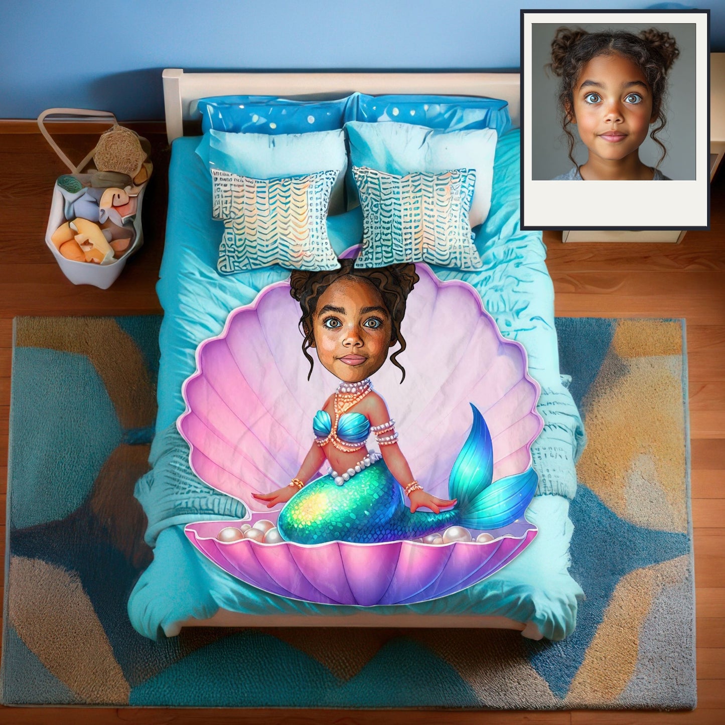 Seashell Mermaid - Funform Blanket