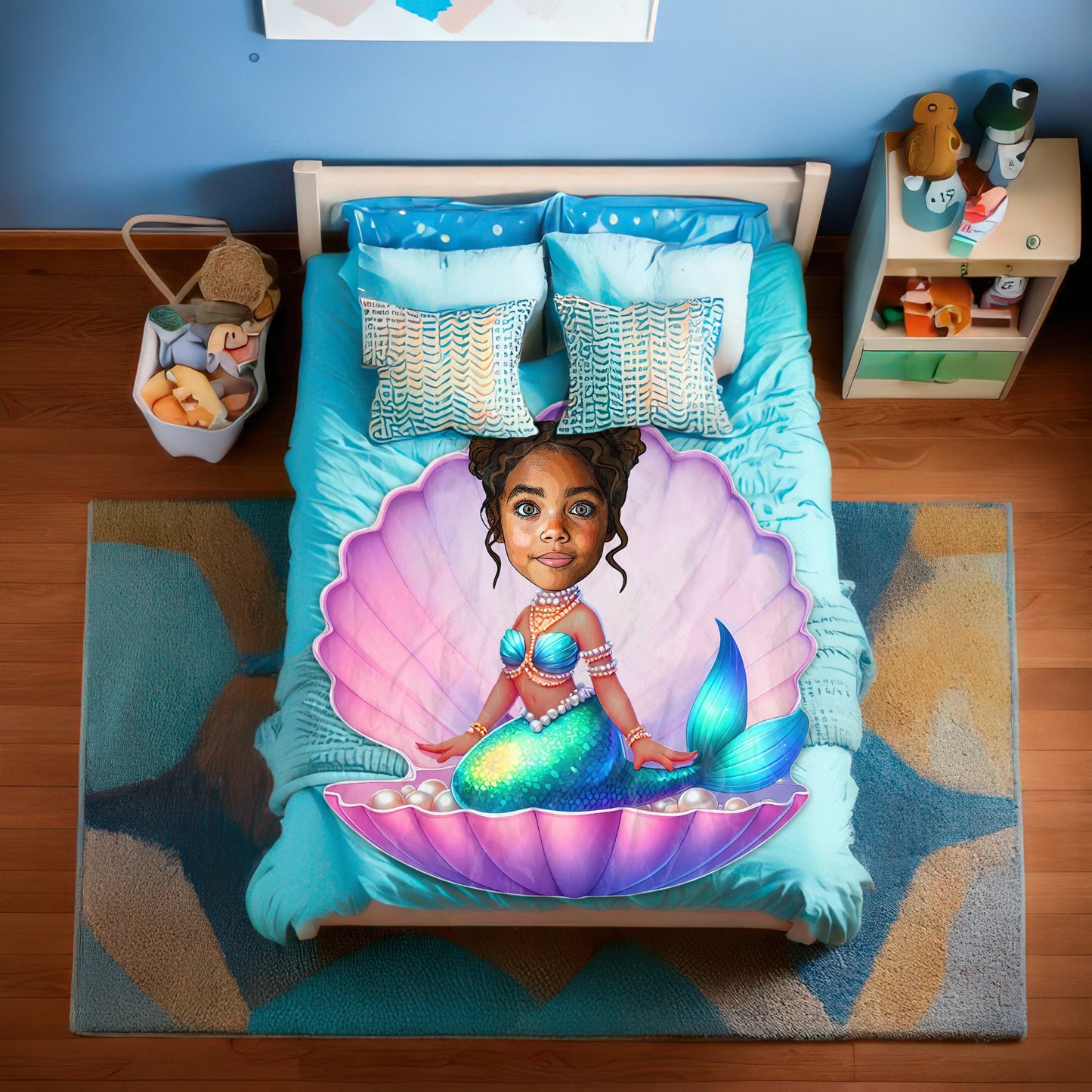 Seashell Mermaid - Funform Blanket