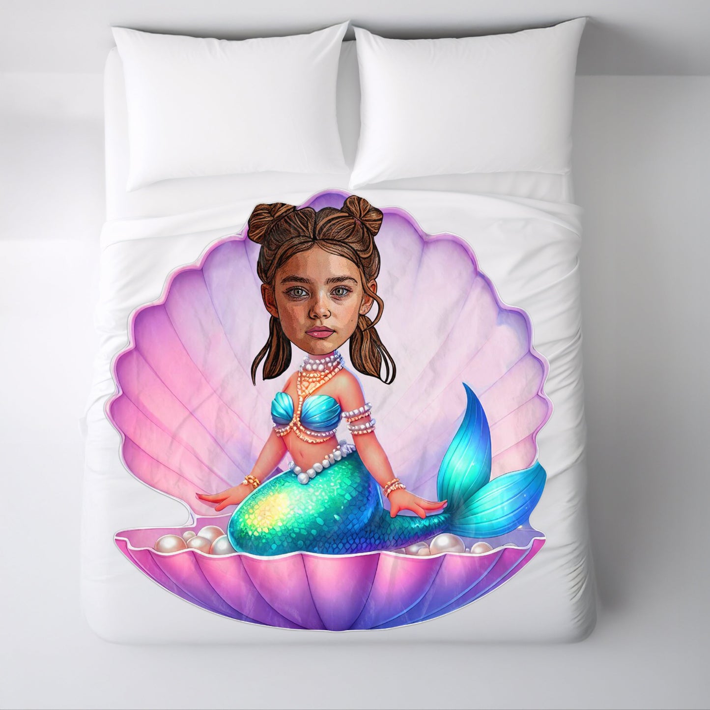Seashell Mermaid - Funform Blanket